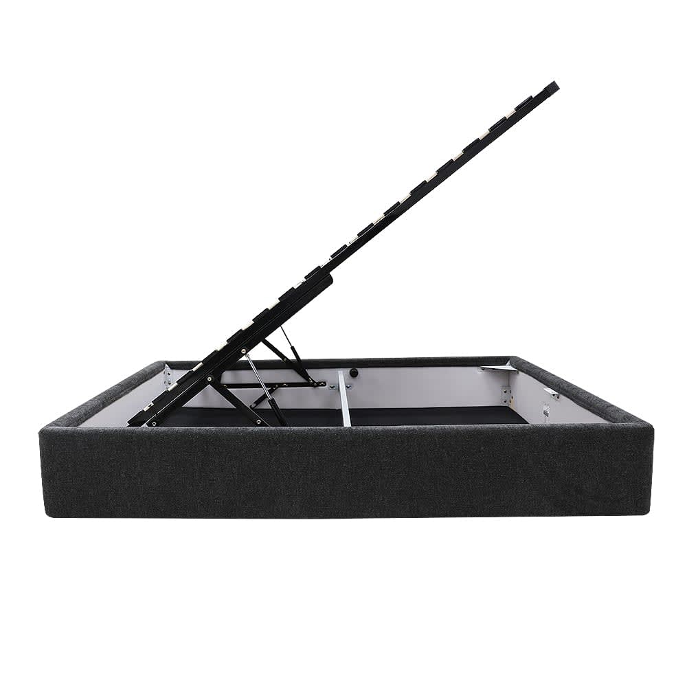 Leo Gas Lift Bed California Charcoal color California Charcoal