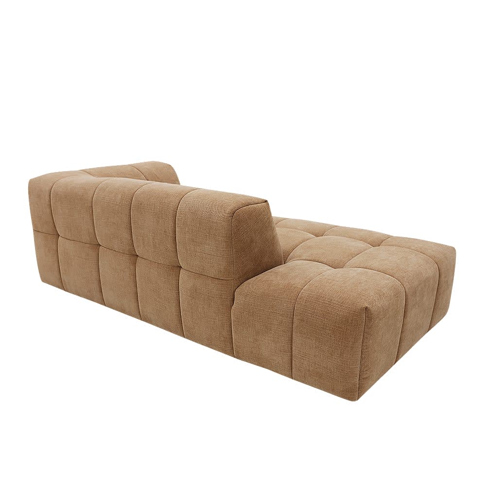 Lucello Tribute Chestnut Sofa Module Terminal Left color Tribute Chestnut