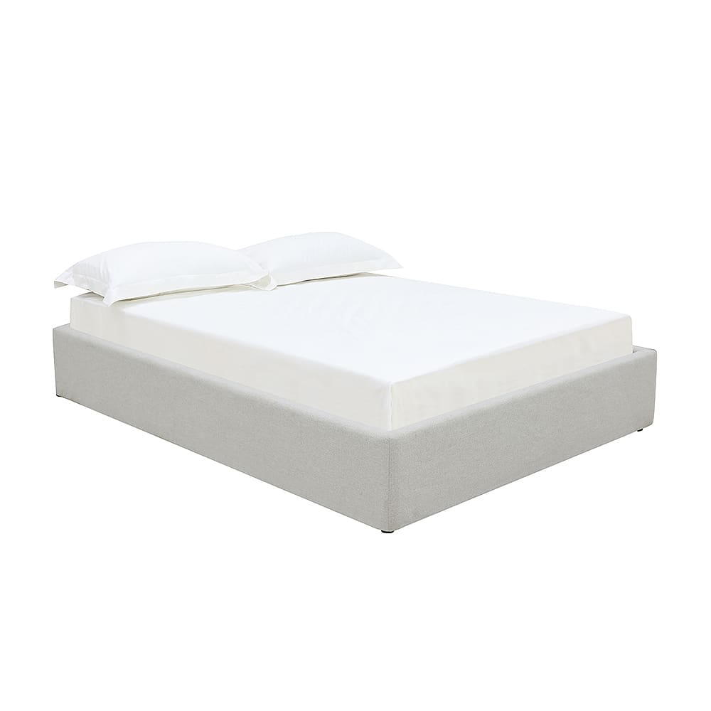Leo Gas Lift Bed California Ivory color California Ivory