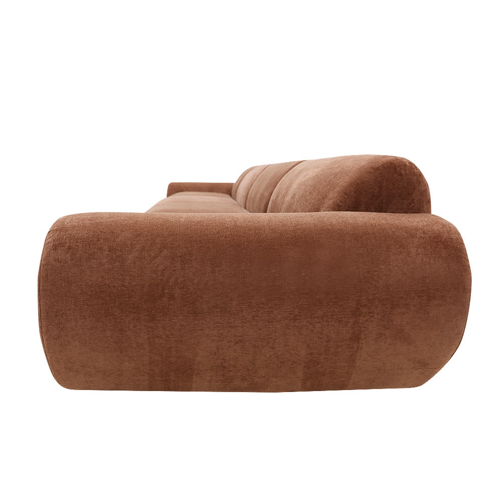 Malmo Muse Rust Sofa - 4 Seater color Muse Rust