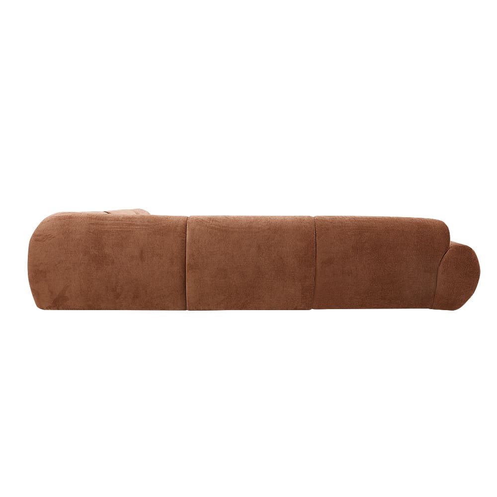 Malmo Muse Rust Sofa - 5 Seater RAF Terminal color Muse Rust