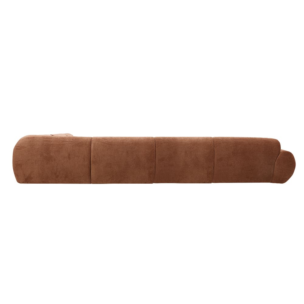 Malmo Muse Rust Sofa - 6 Seater RAF Terminal color Muse Rust