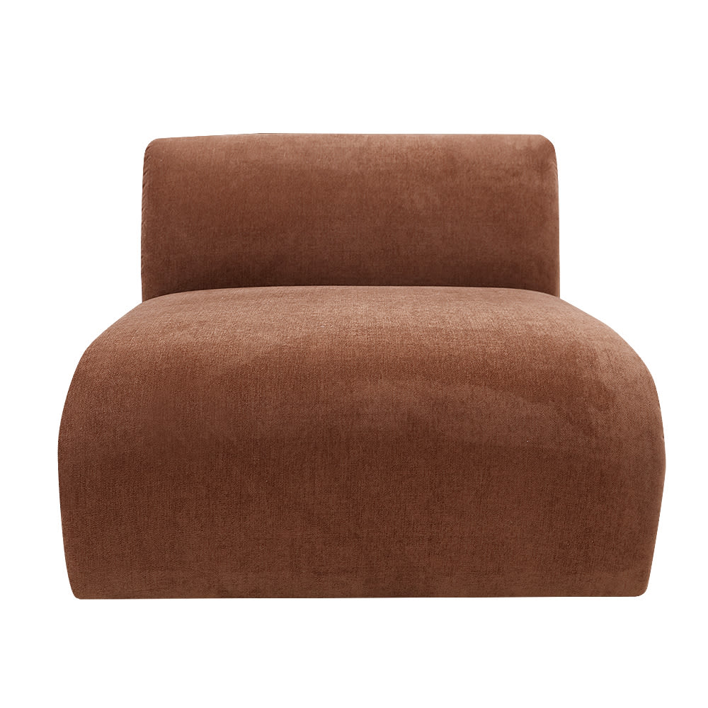 Malmo Muse Rust Armless Module color Muse Rust