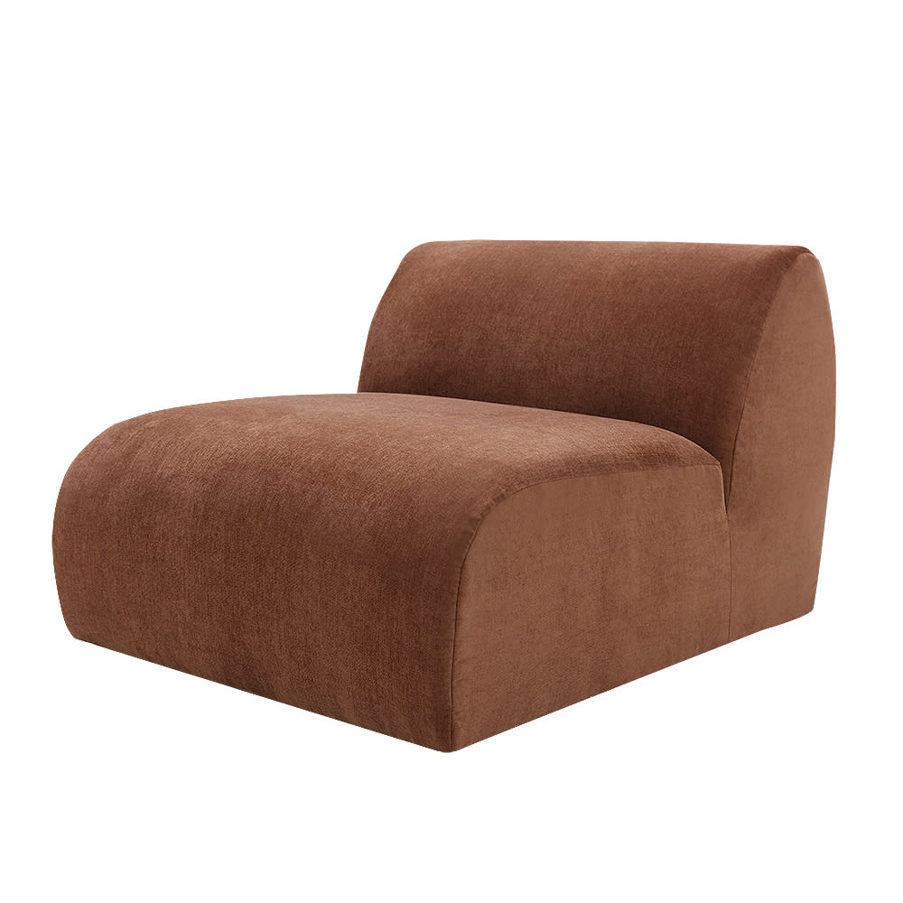 Malmo Muse Rust Armless Module color Muse Rust