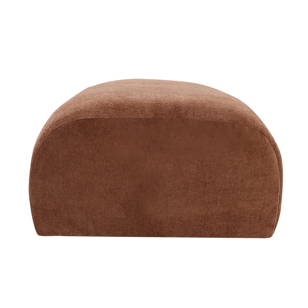 Malmo Muse Rust Ottoman color Muse Rust