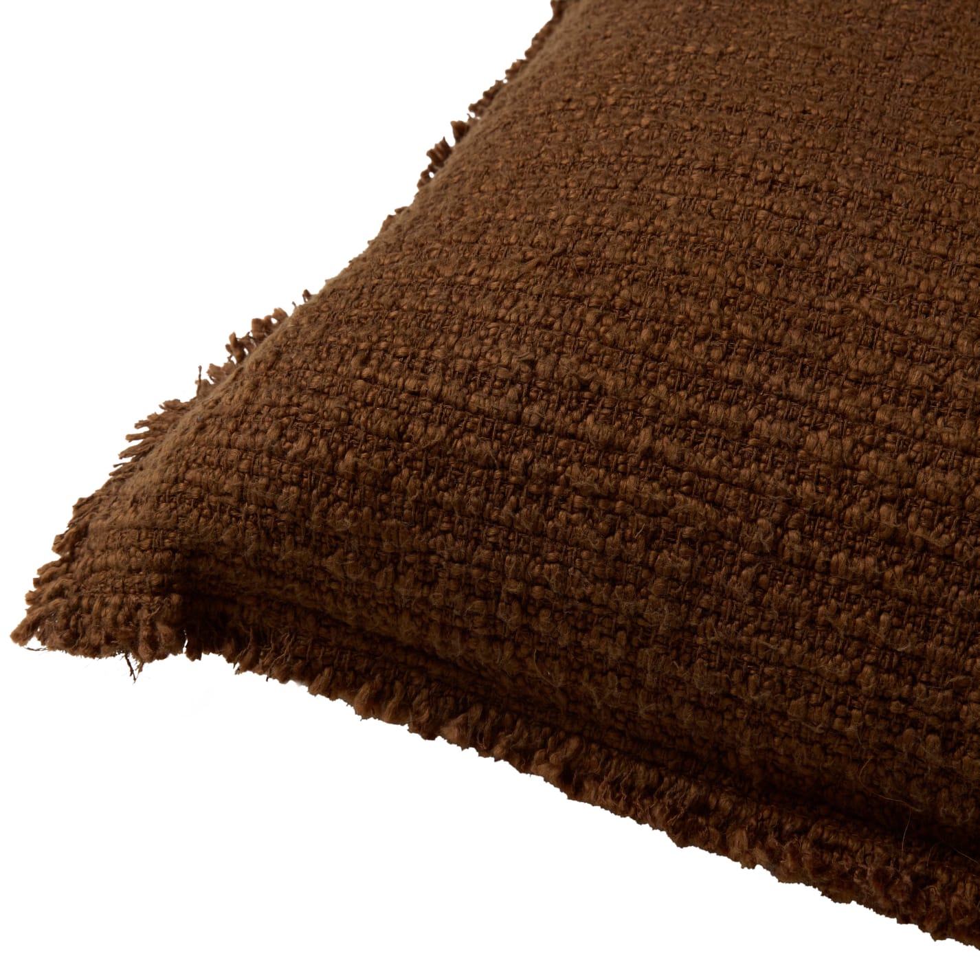 Savannes Cushion Coffee - 50cm x 50cm color Coffee