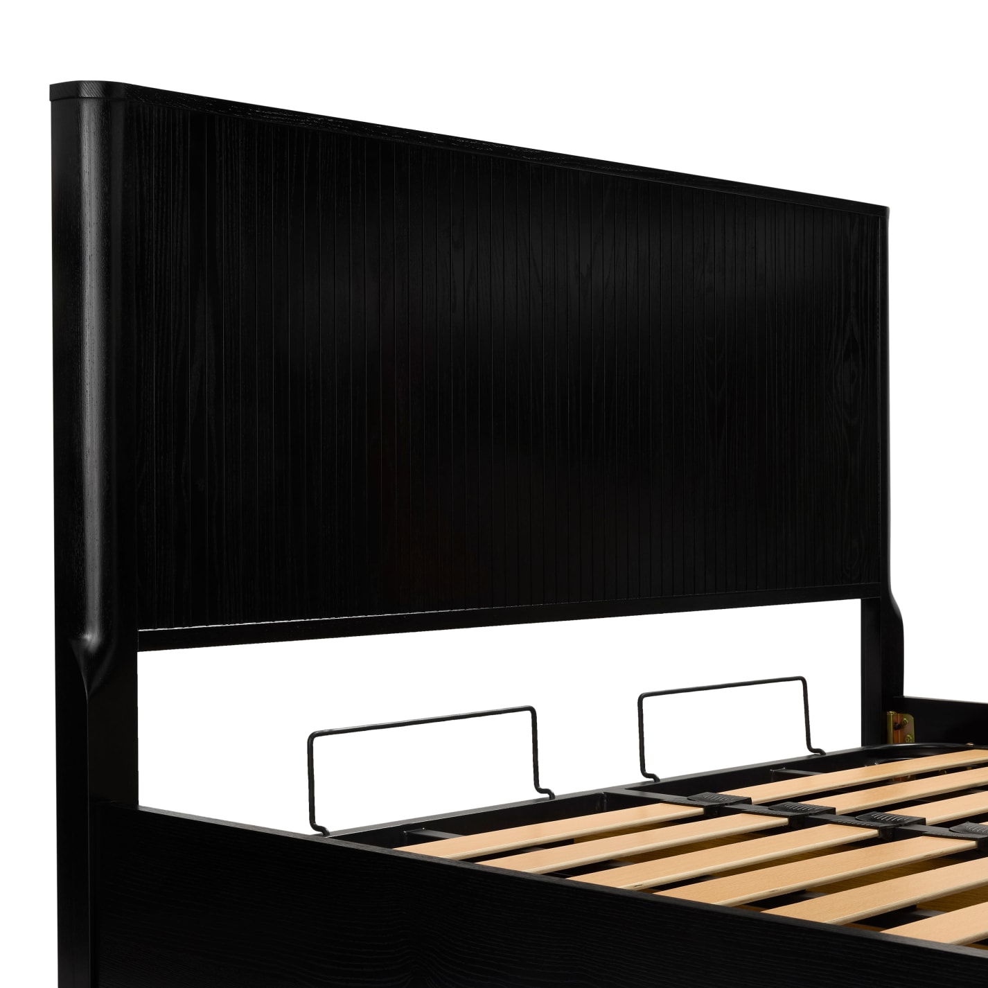 Lanoz Gas Lift Bed Black color Black
