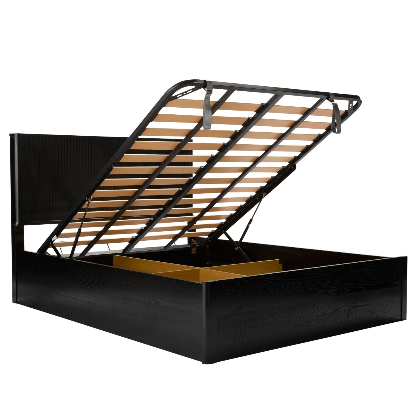 Lanoz Gas Lift Bed Black color Black