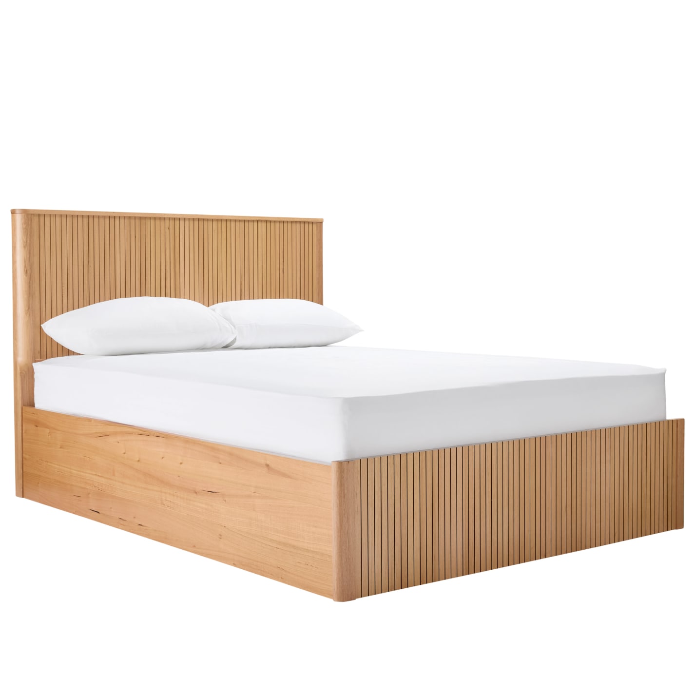 Keenan Gas Lift Bed Messmate color Natural