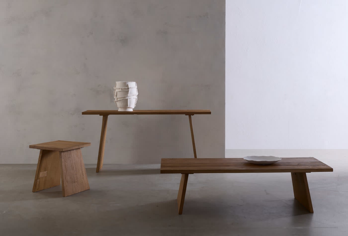 Halden Reclaimed Elm Coffee Table color Natural