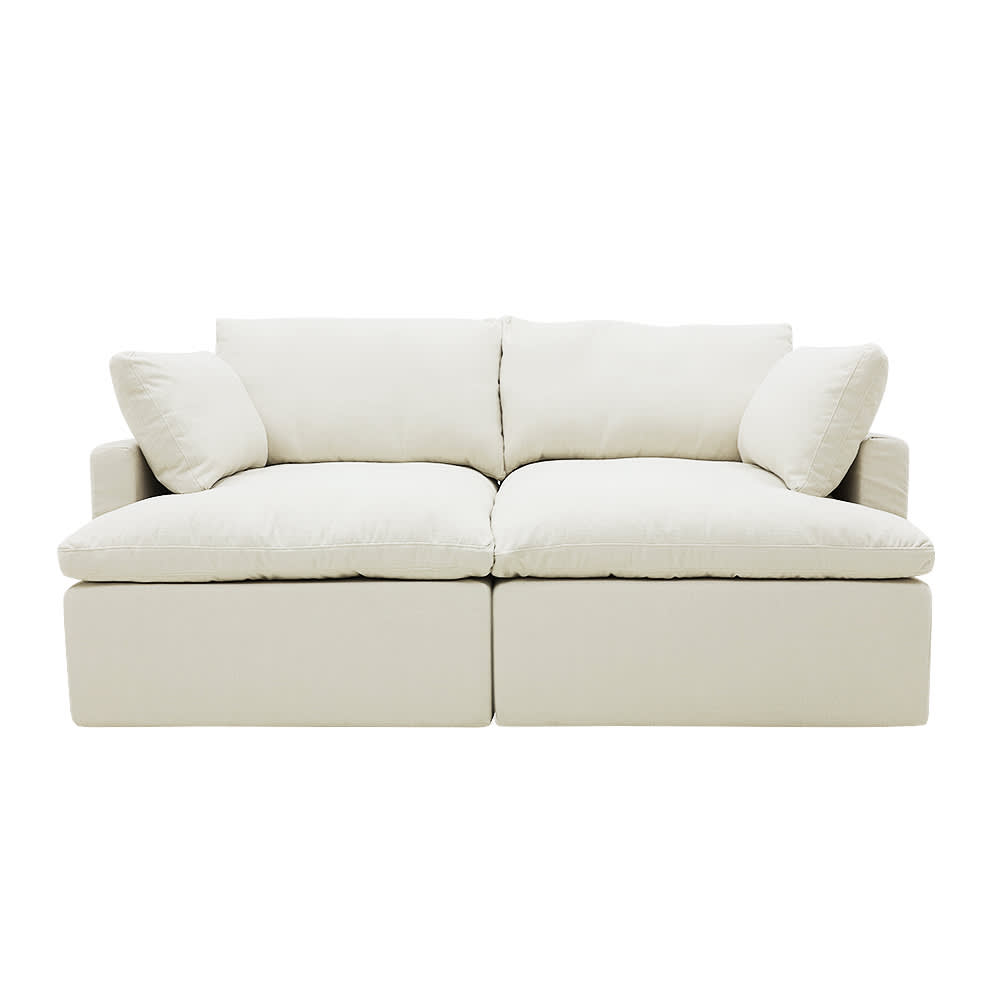 Retreat Toorak Pearl Modular Sofa - 2 Piece color Toorak Pearl