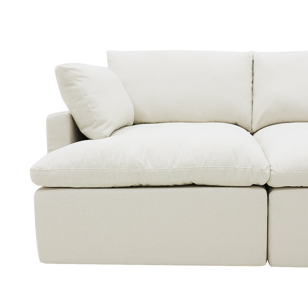 Retreat Toorak Pearl Modular Sofa - 2 Piece color Toorak Pearl