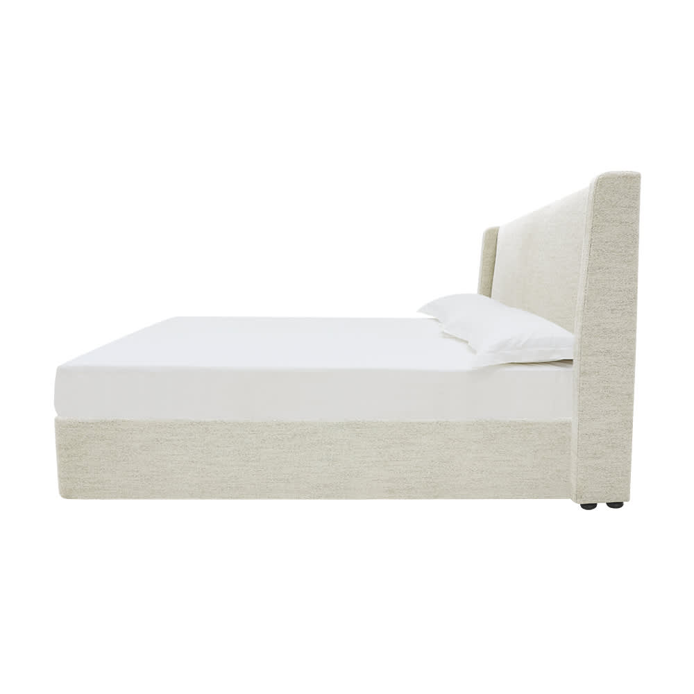 Wing Gas Lift Bed Avon Mineral color Avon Mineral