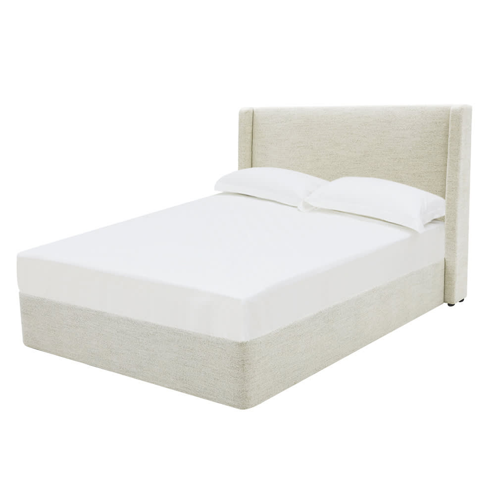 Wing Gas Lift Bed Avon Mineral color Avon Mineral