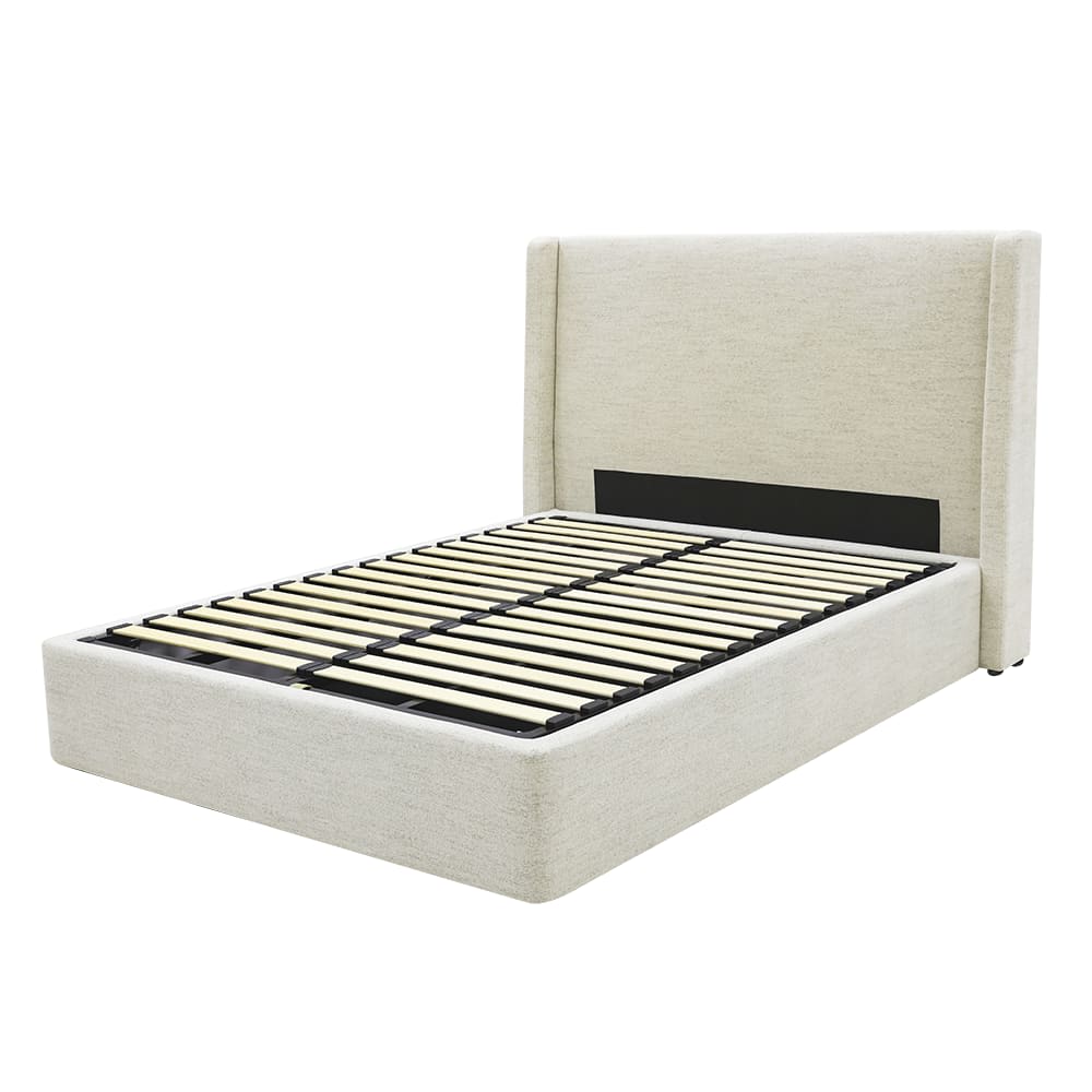 Wing Gas Lift Bed Avon Mineral color Avon Mineral