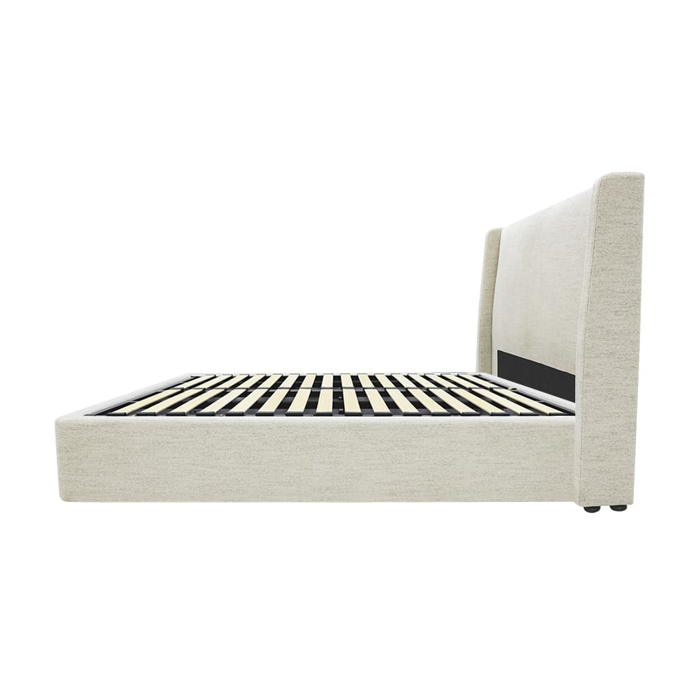 Wing Gas Lift Bed Avon Mineral color Avon Mineral