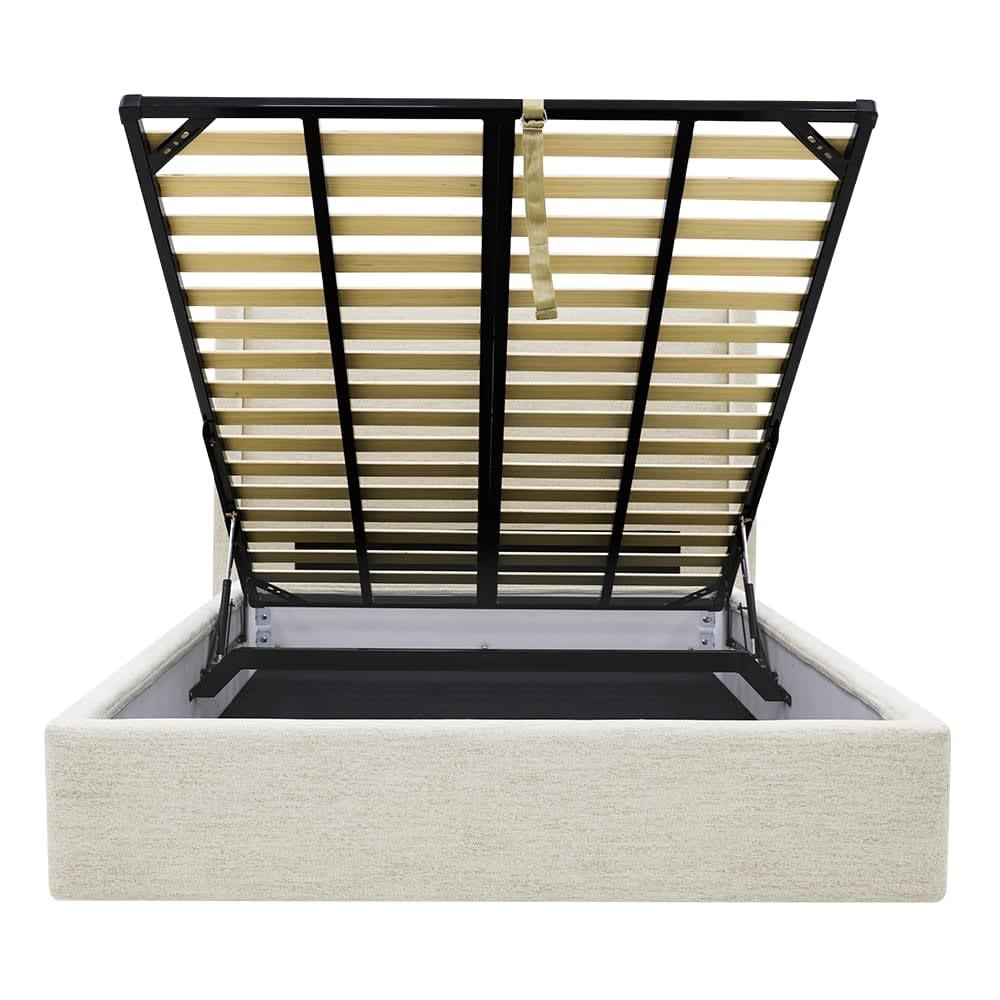 Wing Gas Lift Bed Avon Mineral color Avon Mineral