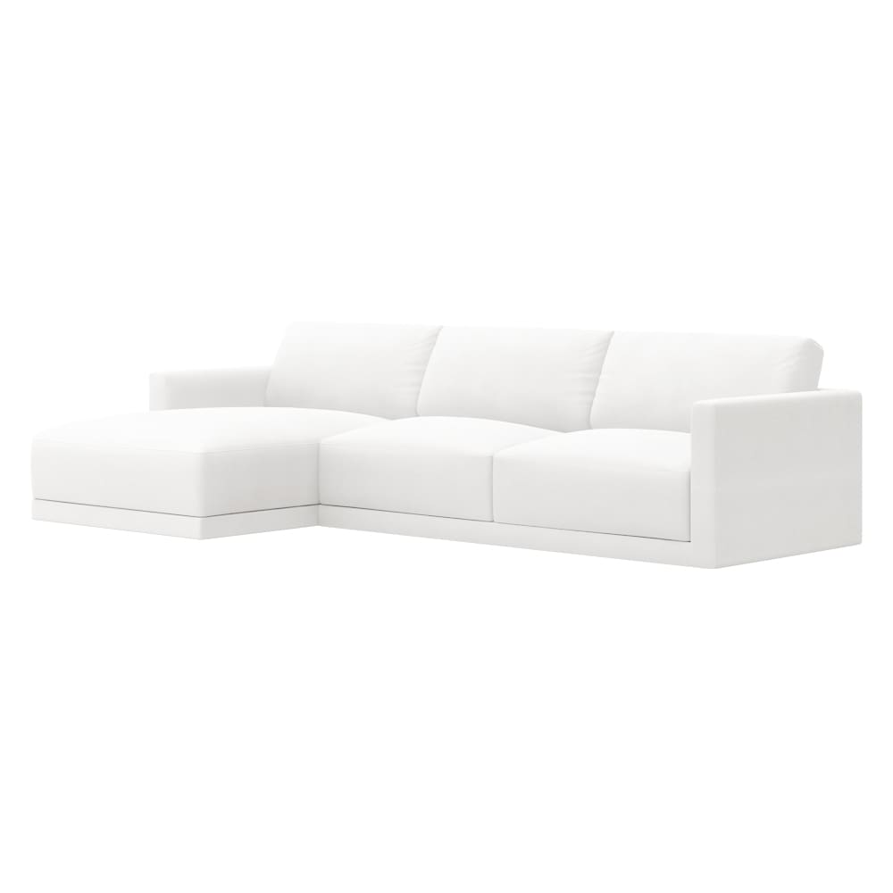 Haven Muse Frost Chaise Sofa - 3 Seater color Muse Frost