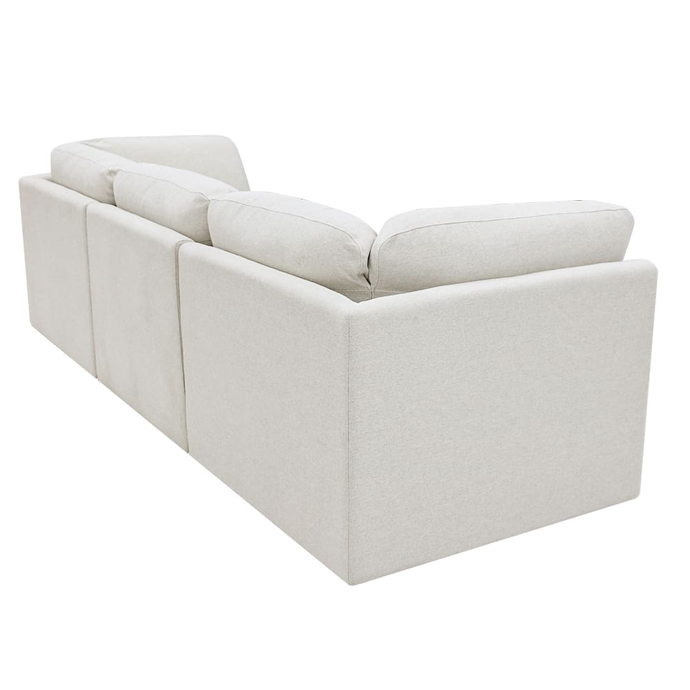 Emily Modular Sofa California Ivory - 3 Piece color California Ivory