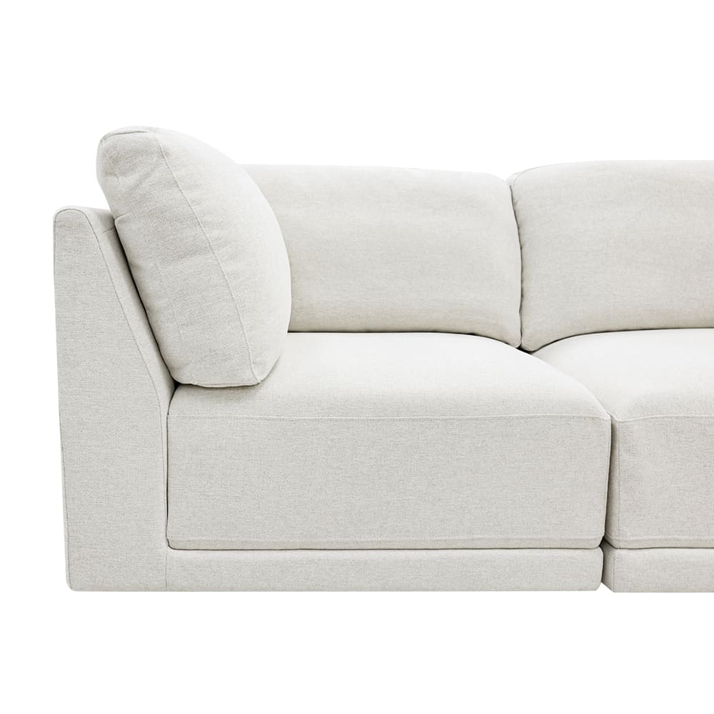 Emily Modular Sofa California Ivory - 3 Piece color California Ivory