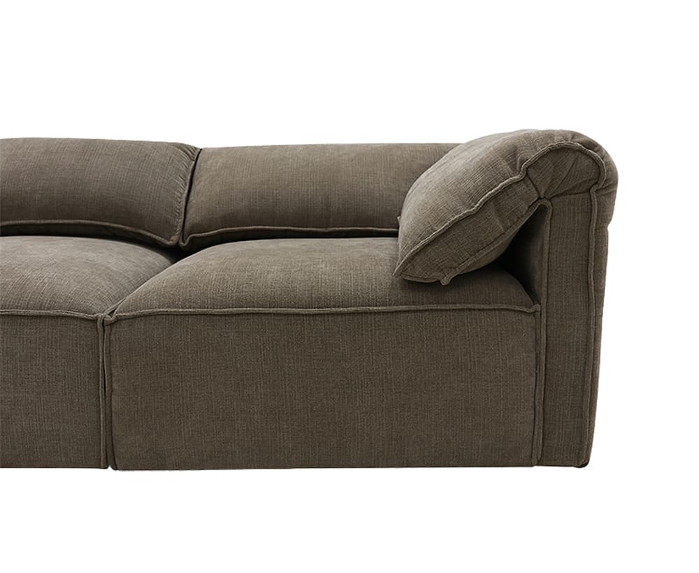 Kai Tribute Walnut Modular Sofa - 3 Seater color Tribute Walnut