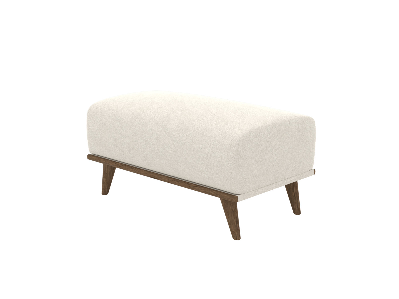 Dane California Ivory Ottoman color California Ivory