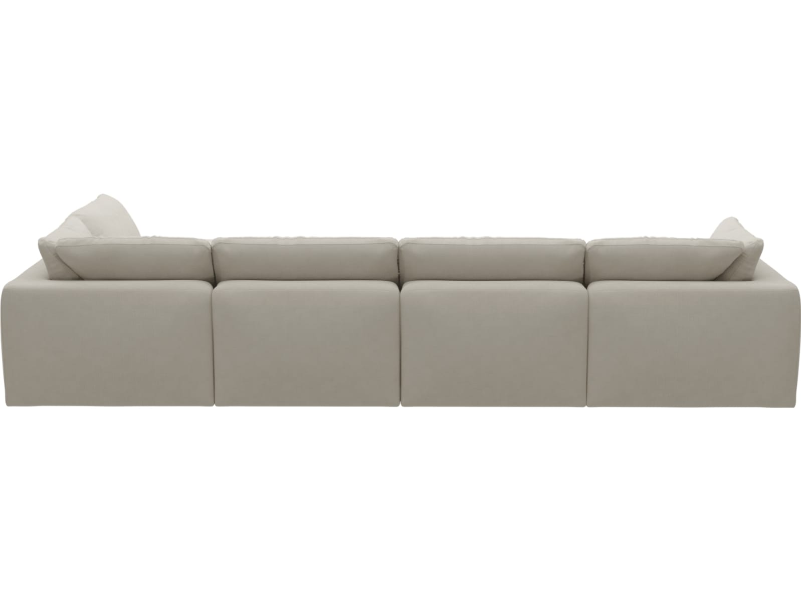 Cloud Deep Toorak Pearl Modular Sofa - 6 Piece color Toorak Pearl