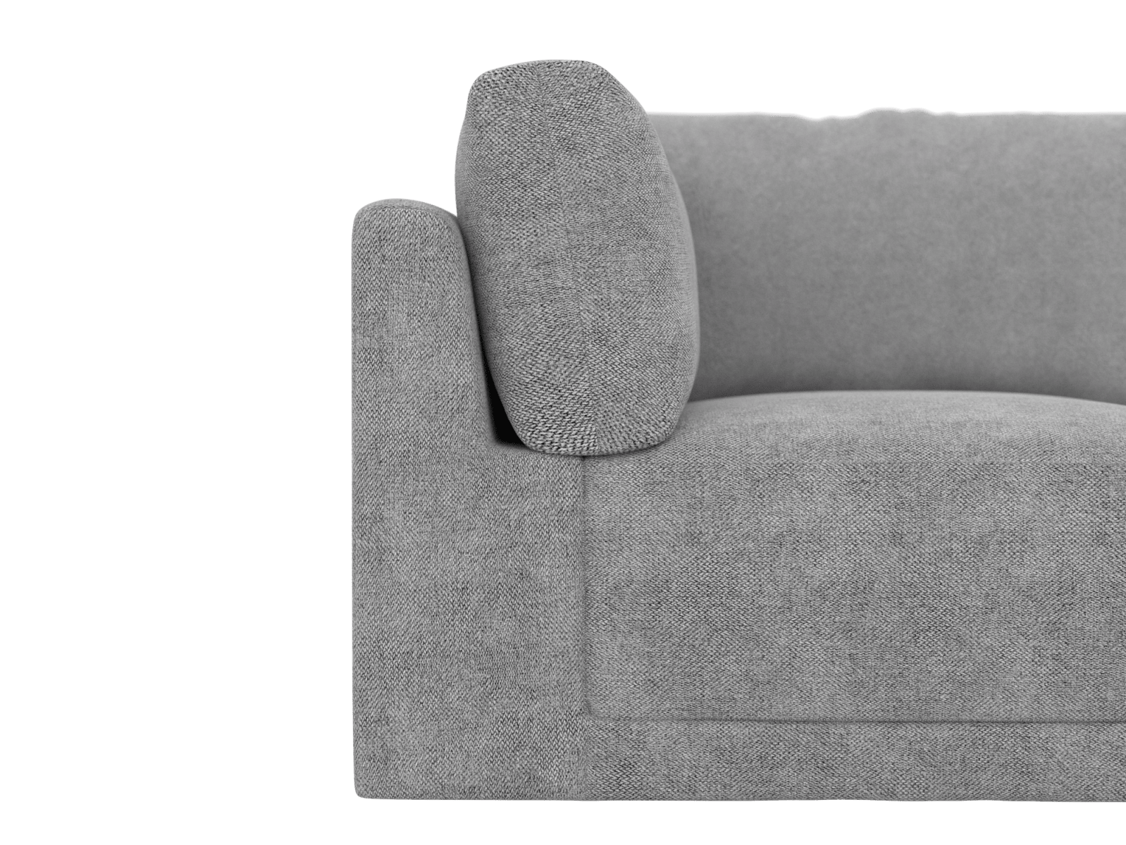 Haven California Slate Corner Sofa Module color California Slate
