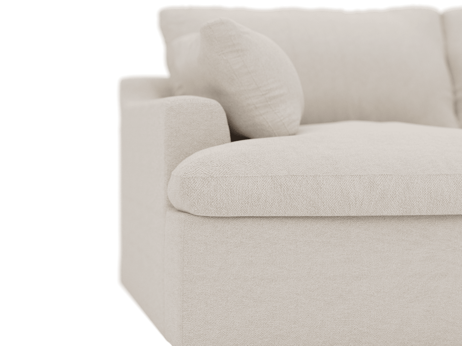 Retreat Noa Desert Modular Sofa - 2 Piece color Noa Desert