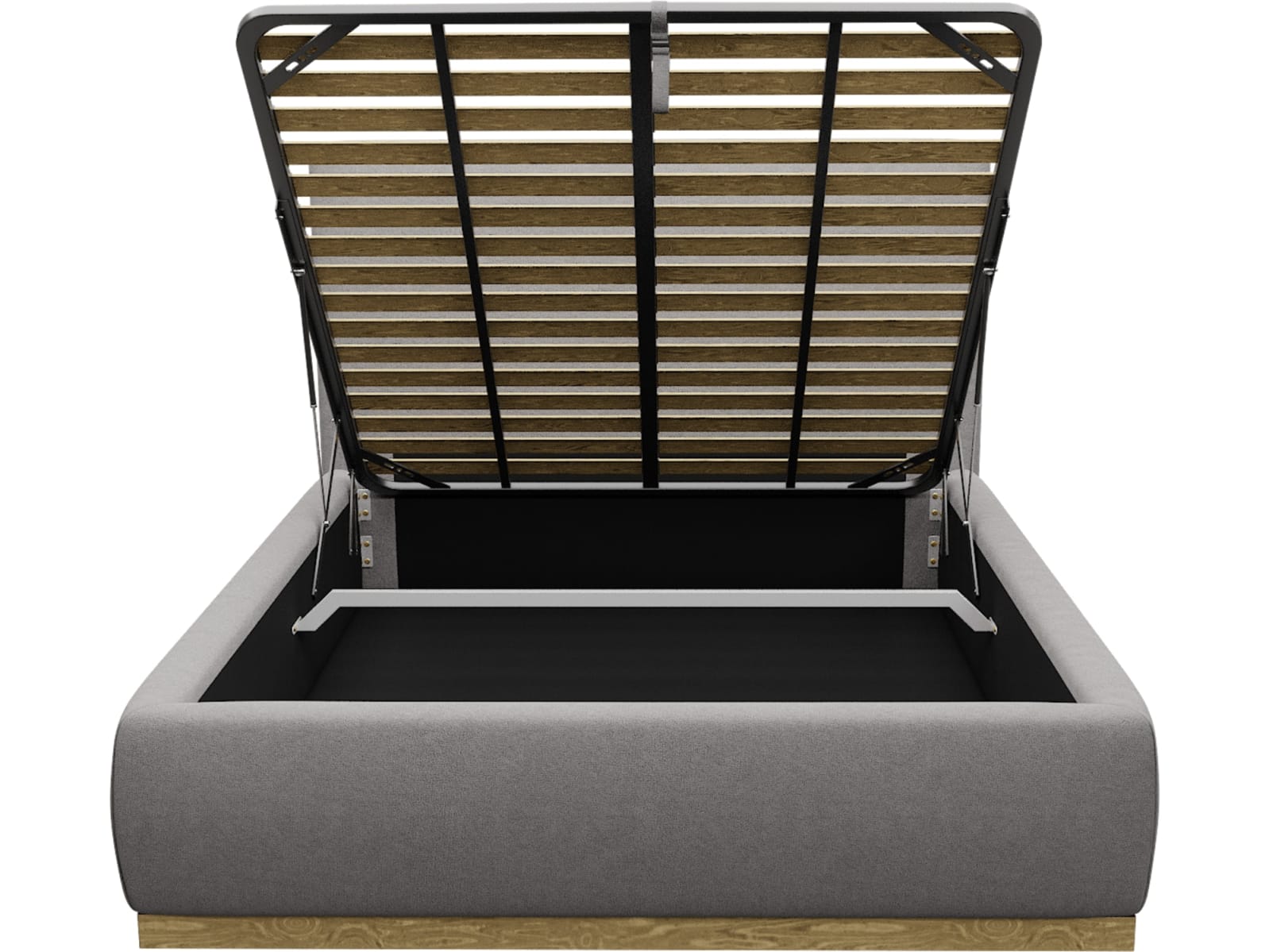 Haven Gas Lift Bed View Steel color View Steel