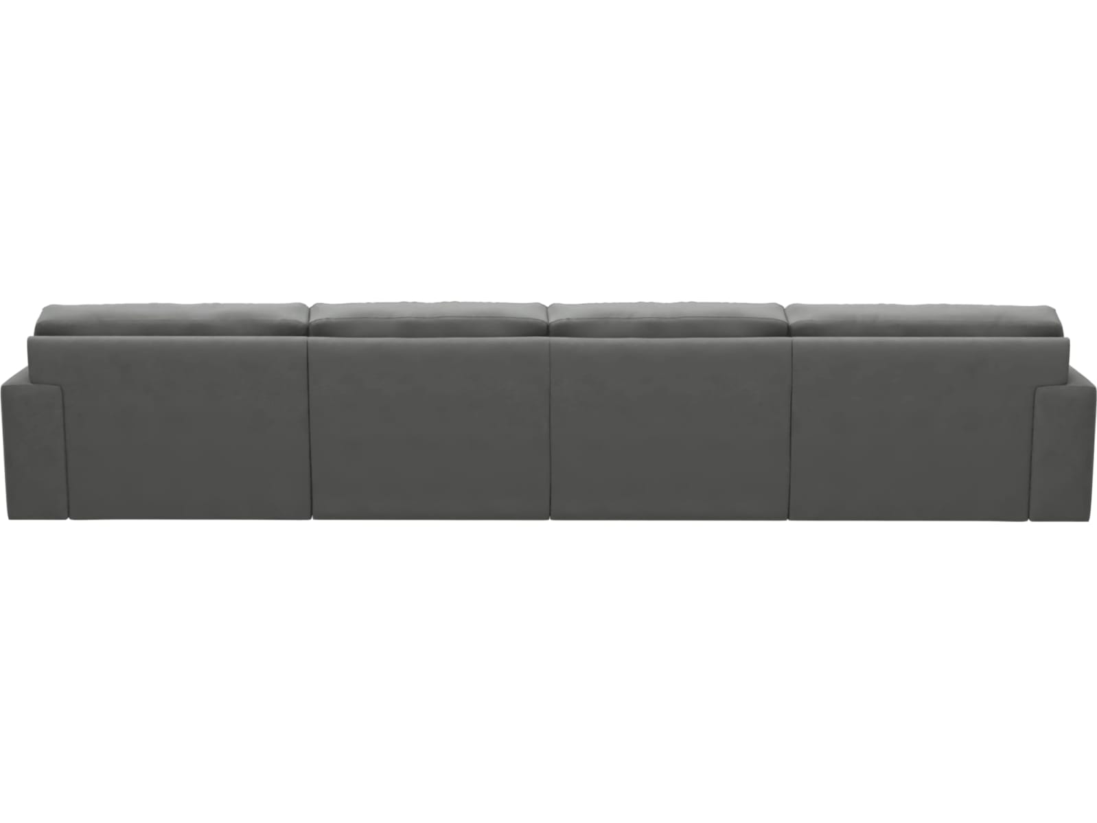 Monica Maya Flint Sofa - 4 Seater color Maya Flint
