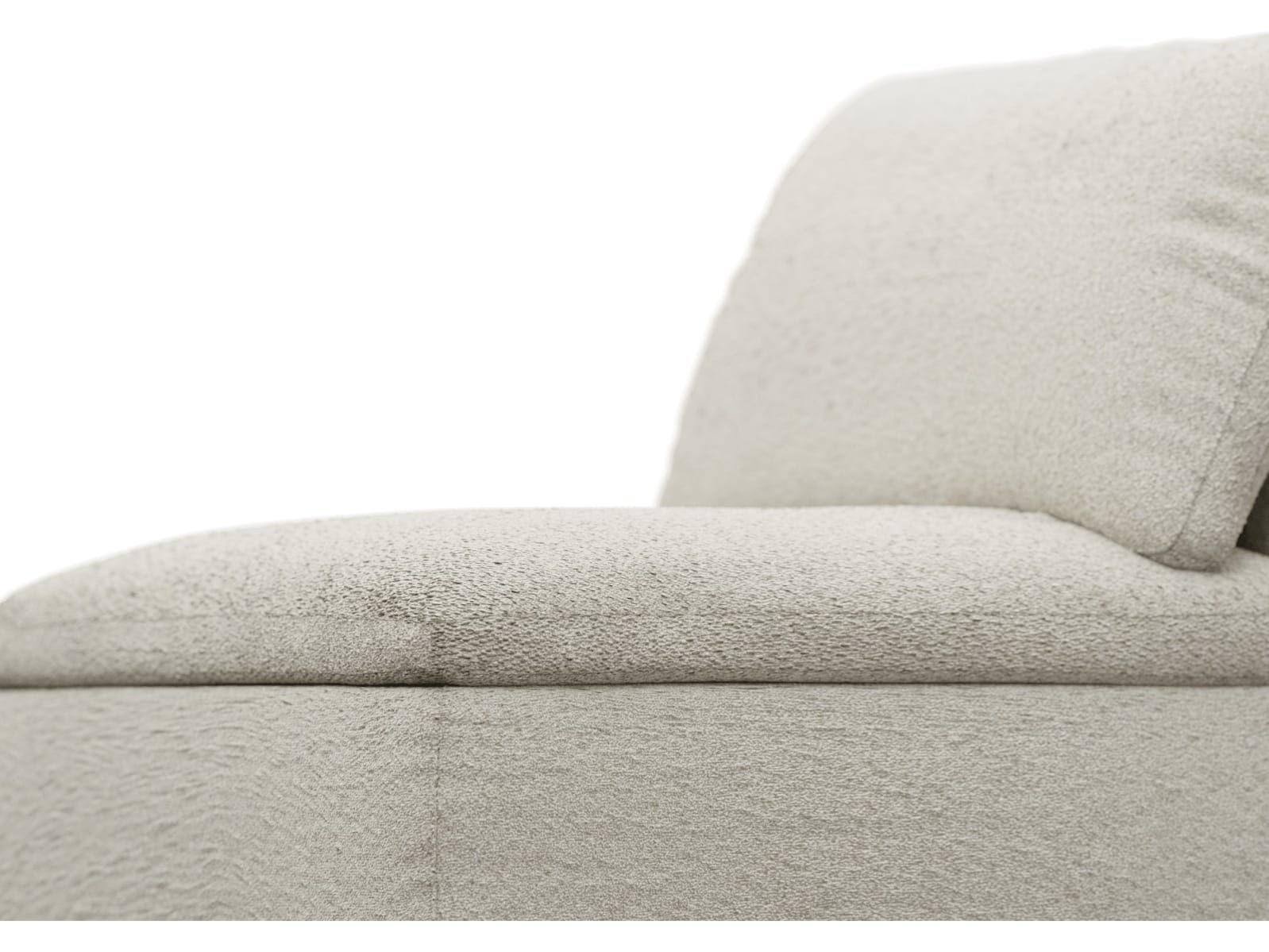 Cloud Deep Armless Module Boucle Ivory color Boucle Ivory