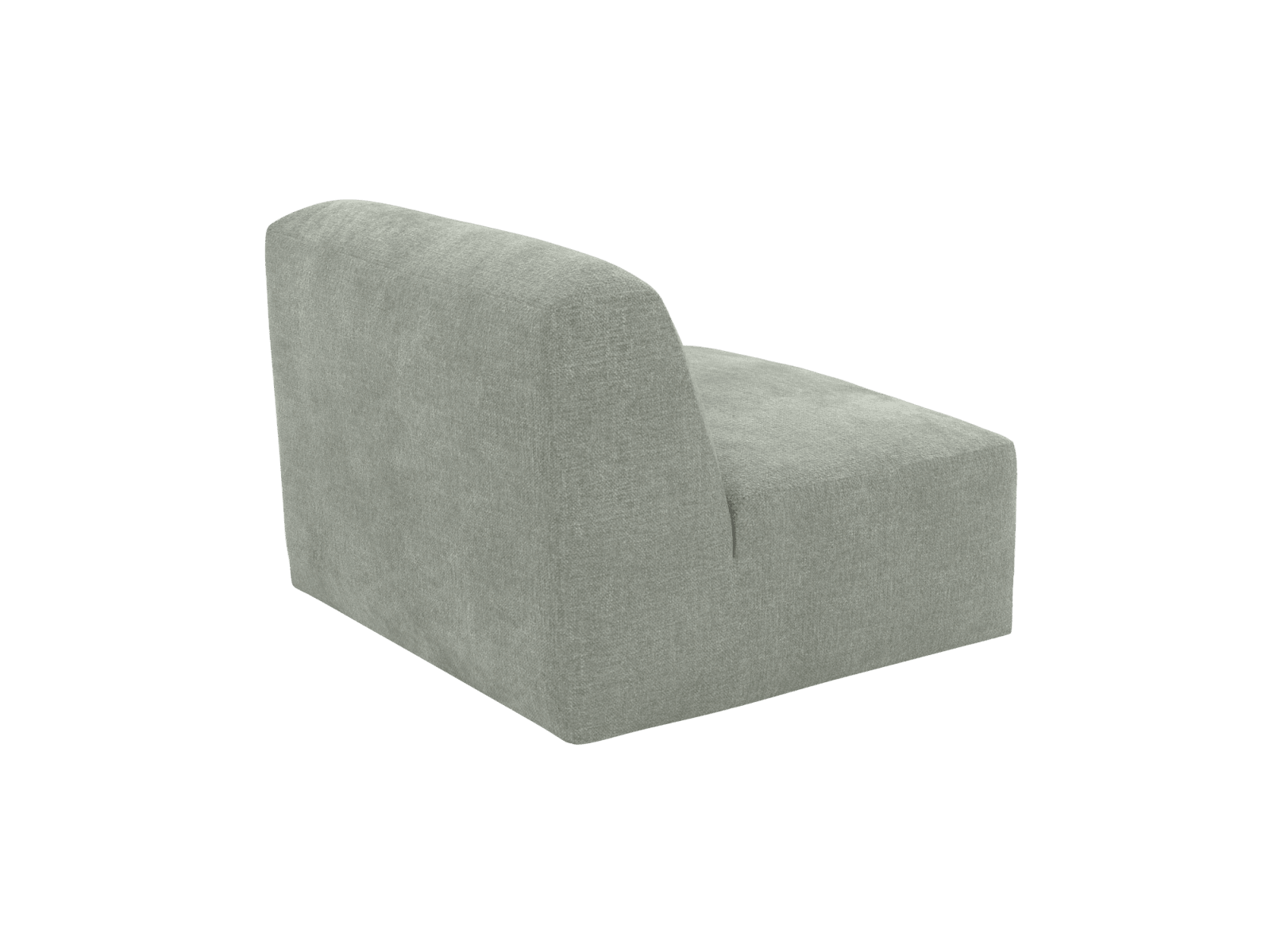 Copenhagen Avon Sage Armless Chair Sofa Module color Avon Sage