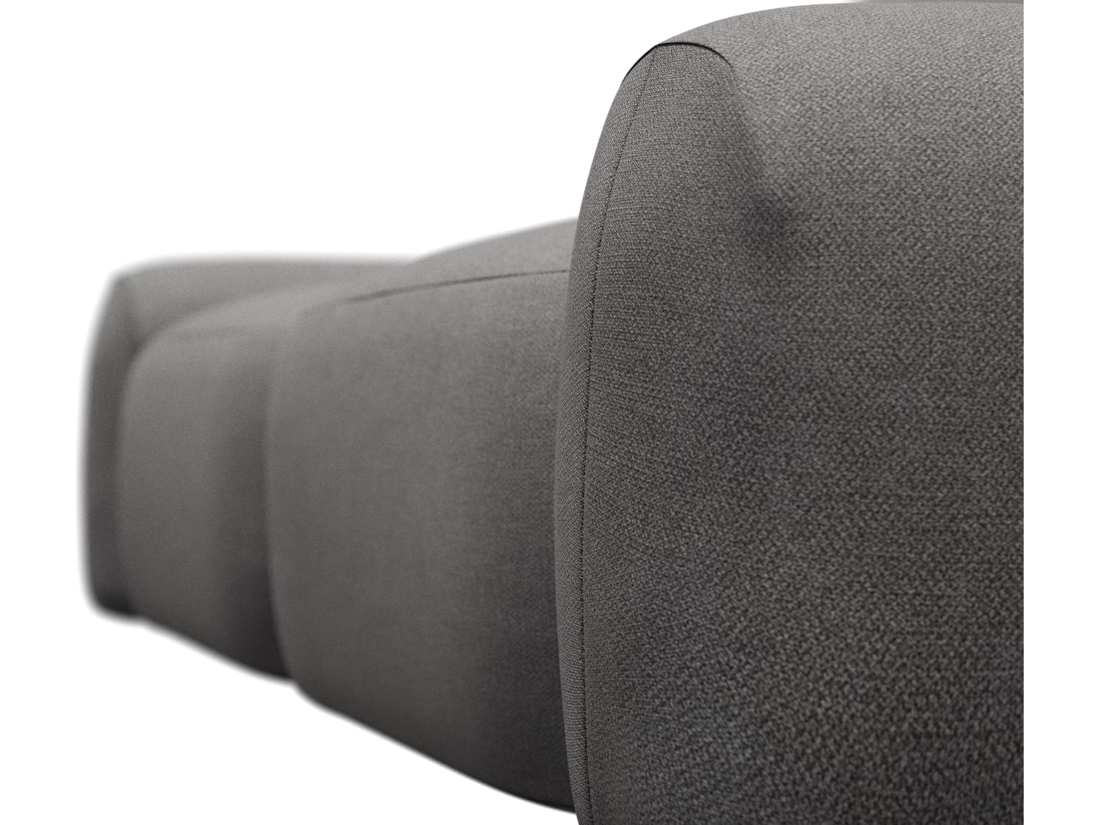 Beckett California Slate Modular Sofa - 2 Seater color California Slate