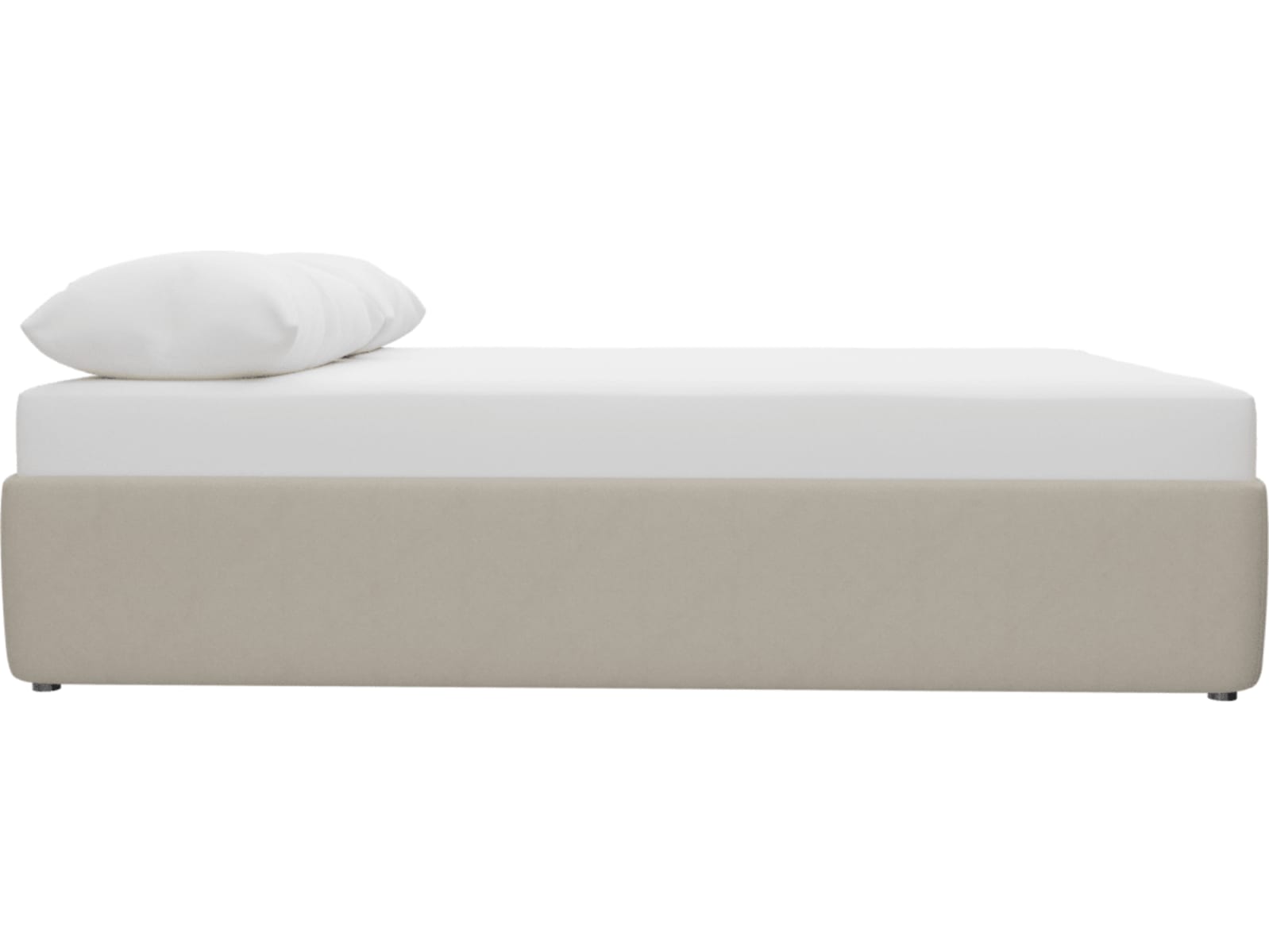 Leo Bed Base Isla Sea Pearl color Isla Sea Pearl