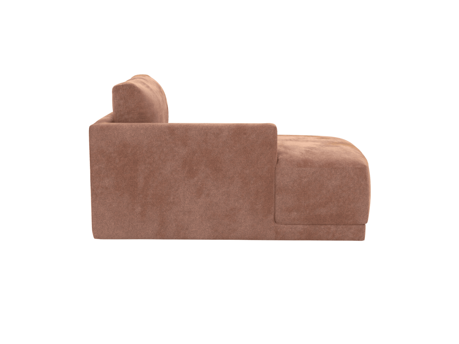 Haven Muse Dusk Left Arm Facing Chaise Module color Muse Dusk