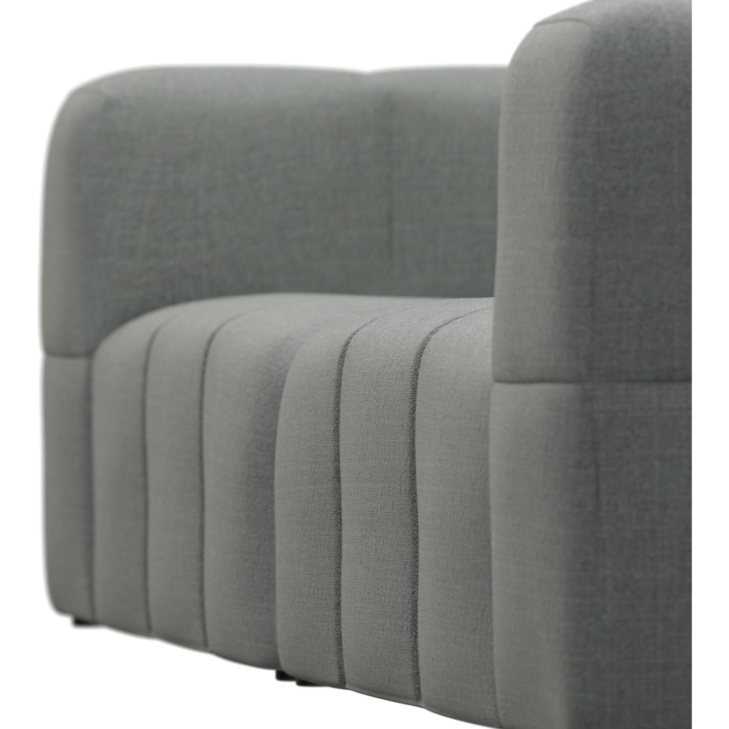 Lucello Tribute Storm Modular Sofa - 2 Piece color Tribute Storm