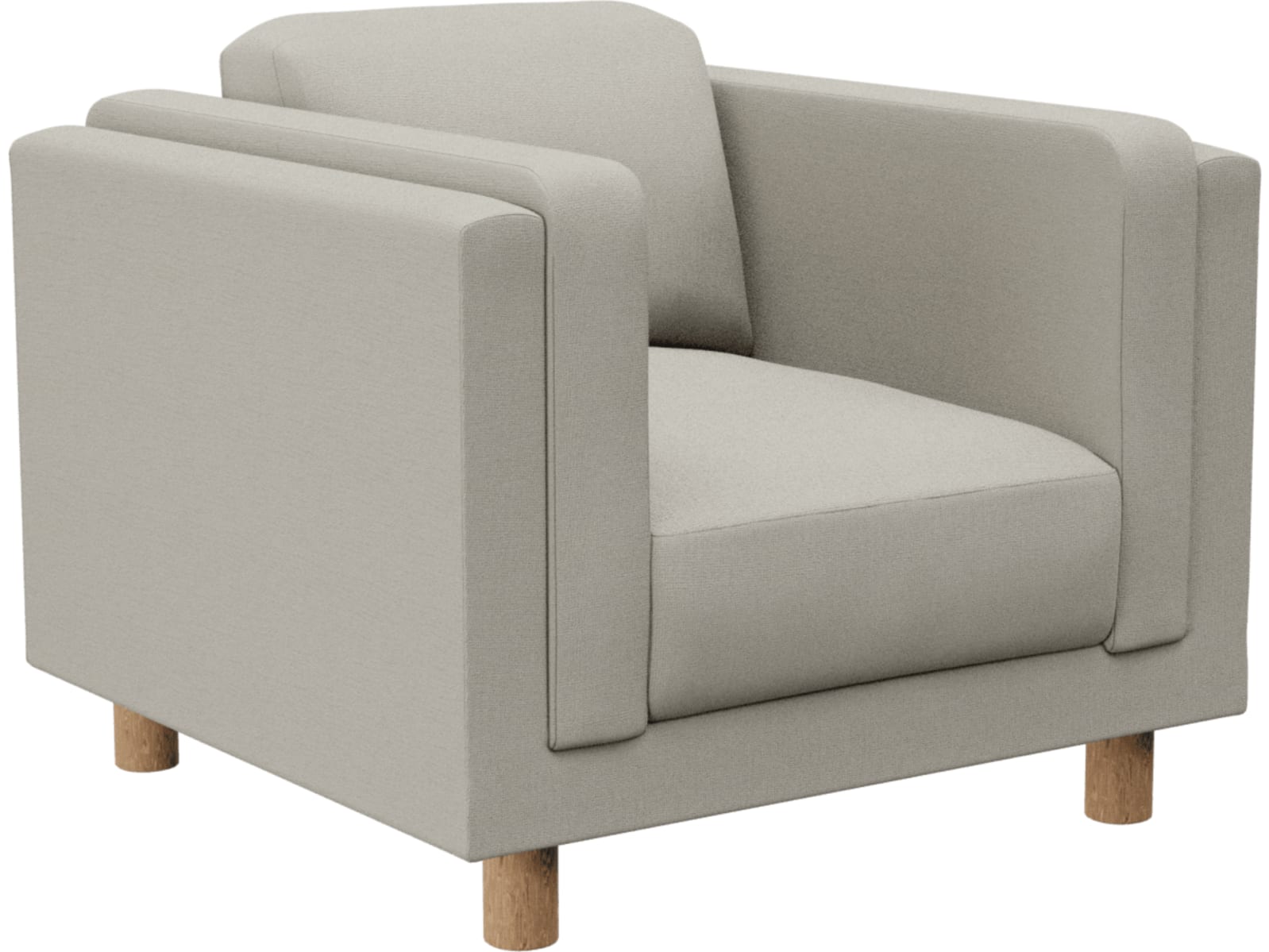 Hayes View Cream Armchair color View Cream