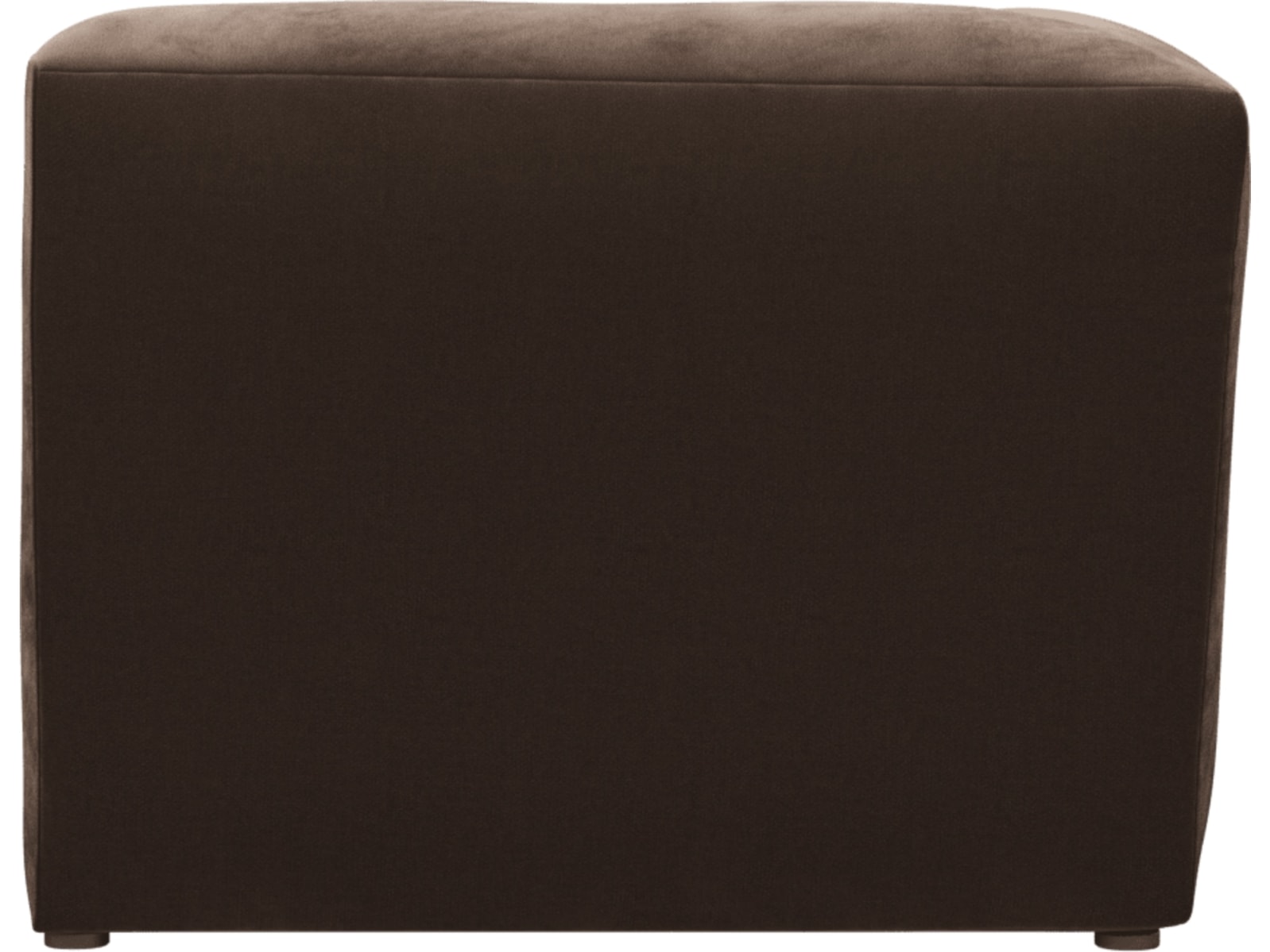 Copenhagen Muse Chocolate Square Corner Chair Sofa Module color Muse Chocolate