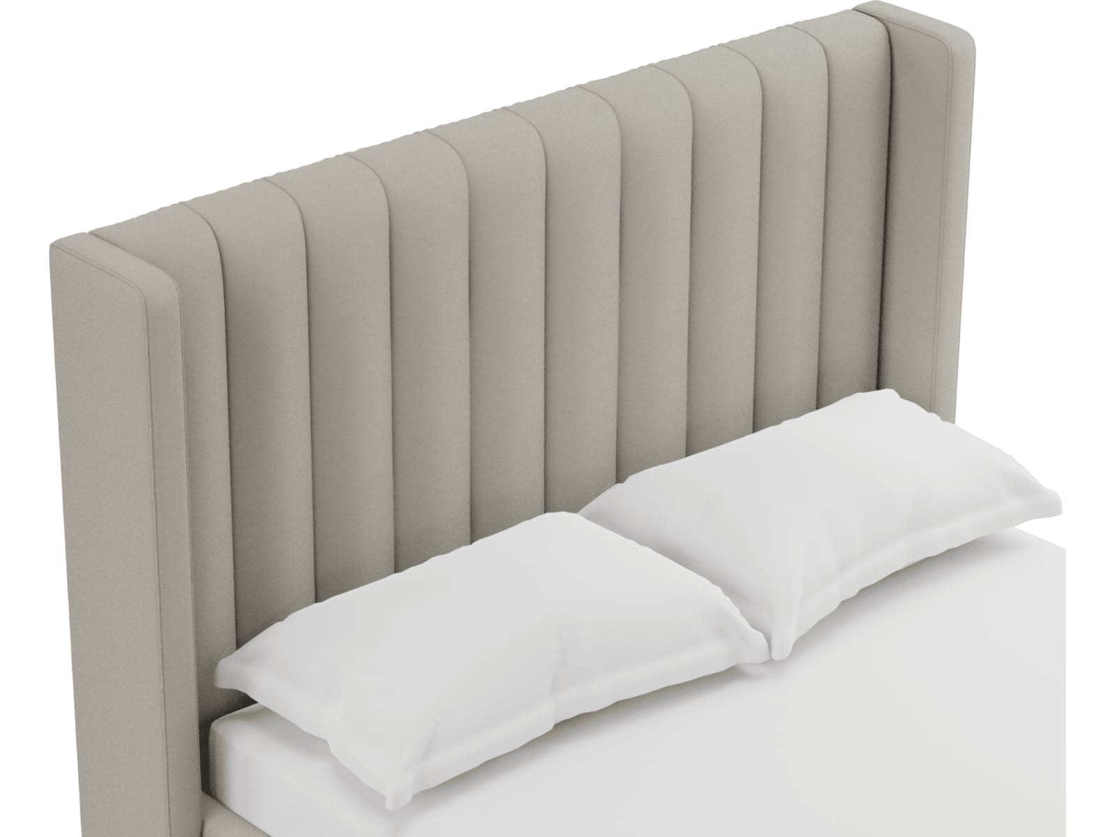 Isabella Bed View Cream color View Cream