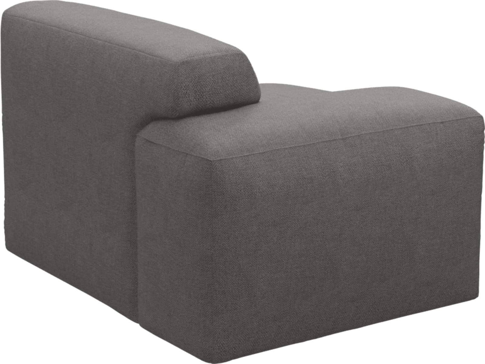 Copenhagen California Slate Left Arm Facing Sofa Module color California Slate