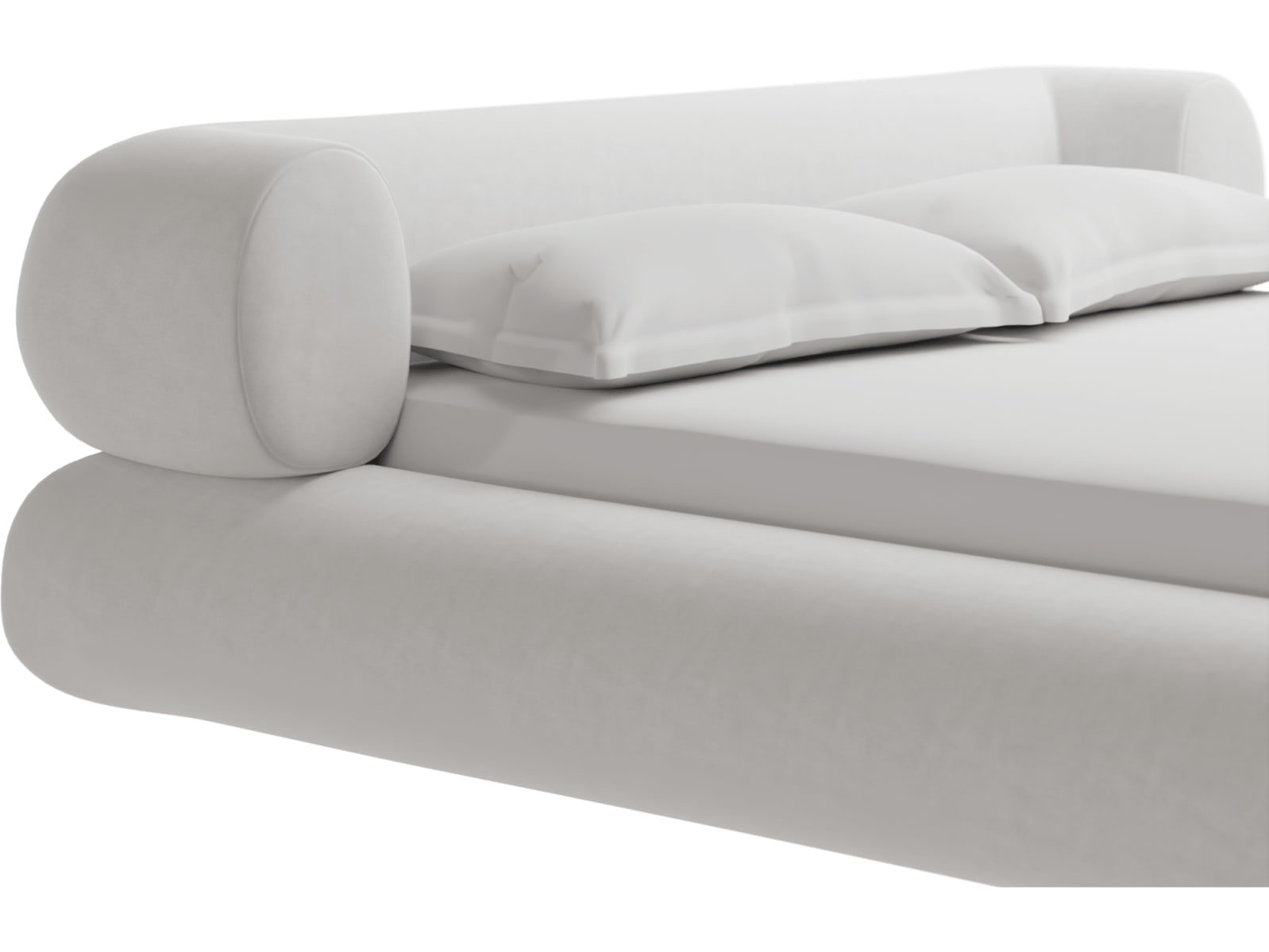 Frankie Bed Muse Frost color Muse Frost
