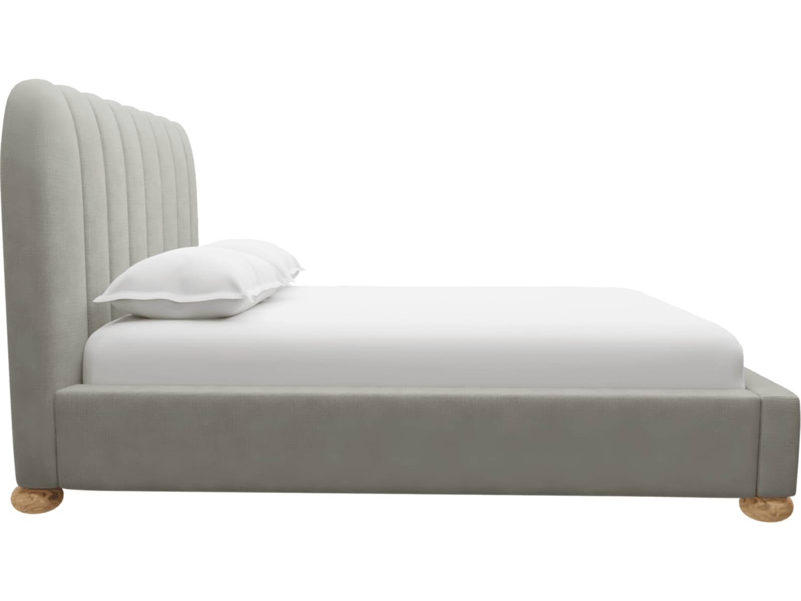 Maeve Bed Toorak Pebble color Toorak Pebble