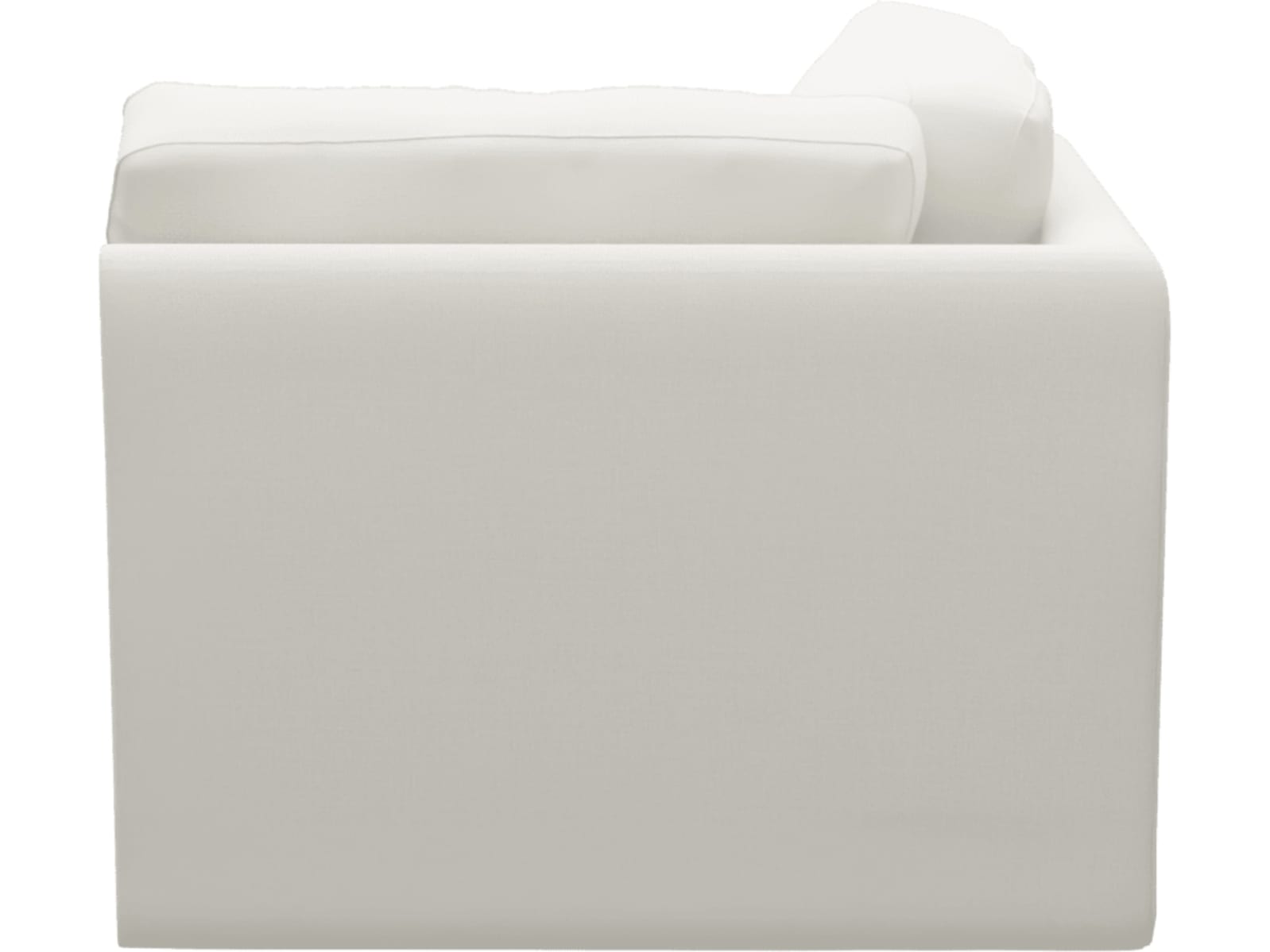 Monica Tribute Shell Corner Sofa Chair Module color Tribute Shell