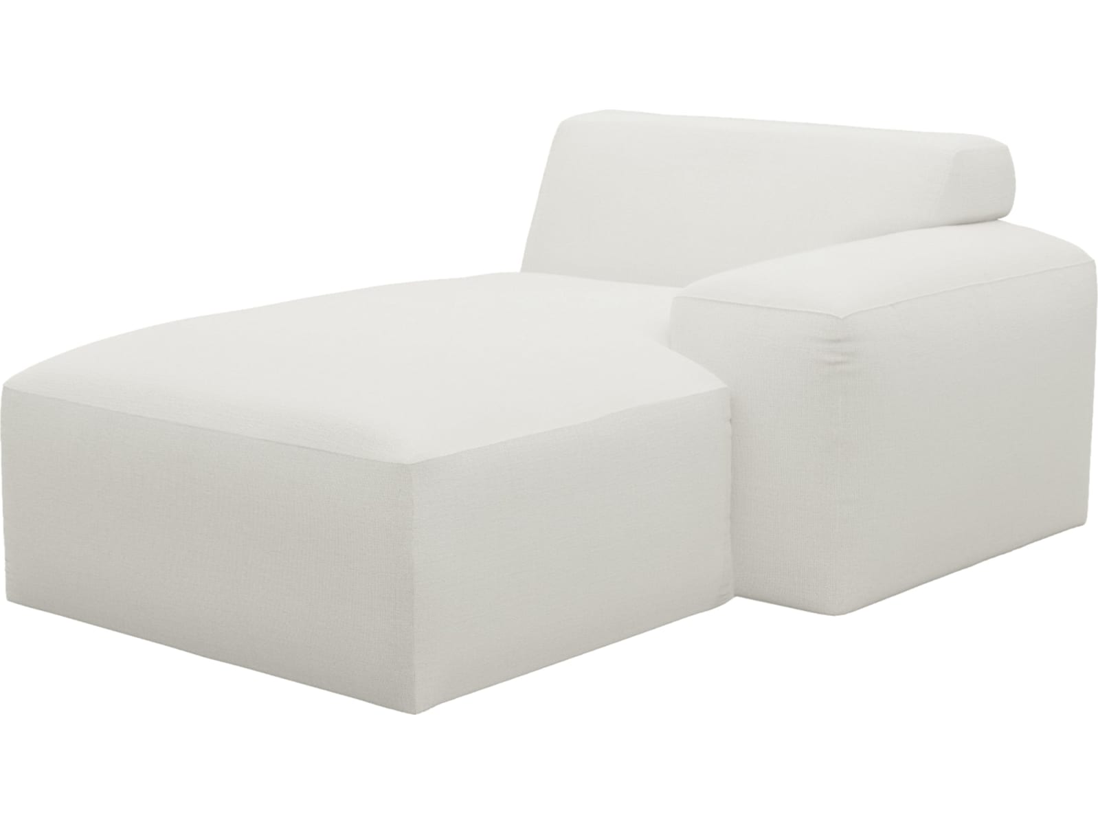 Copenhagen Tribute Shell Right Arm Facing Chaise Module color Tribute Shell