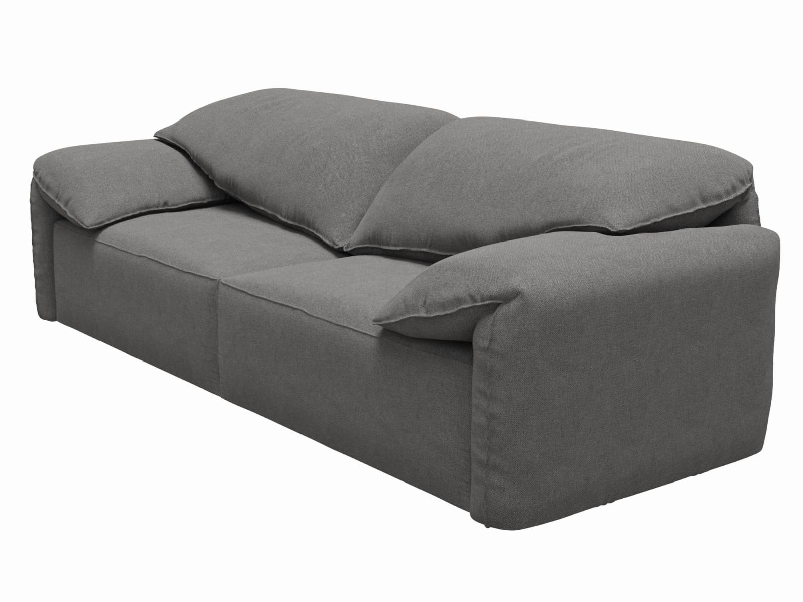 Clarence California Slate Sofa - 4 Seater color California Slate