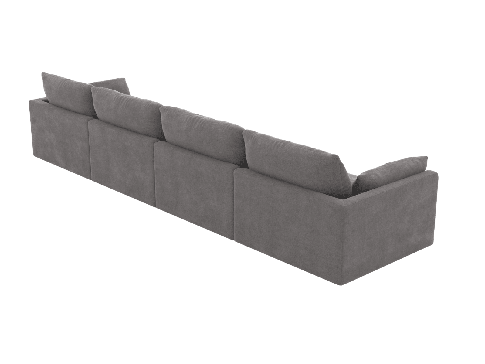 Willow Tribute Storm Modular Sofa - 4 Seater color Tribute Storm