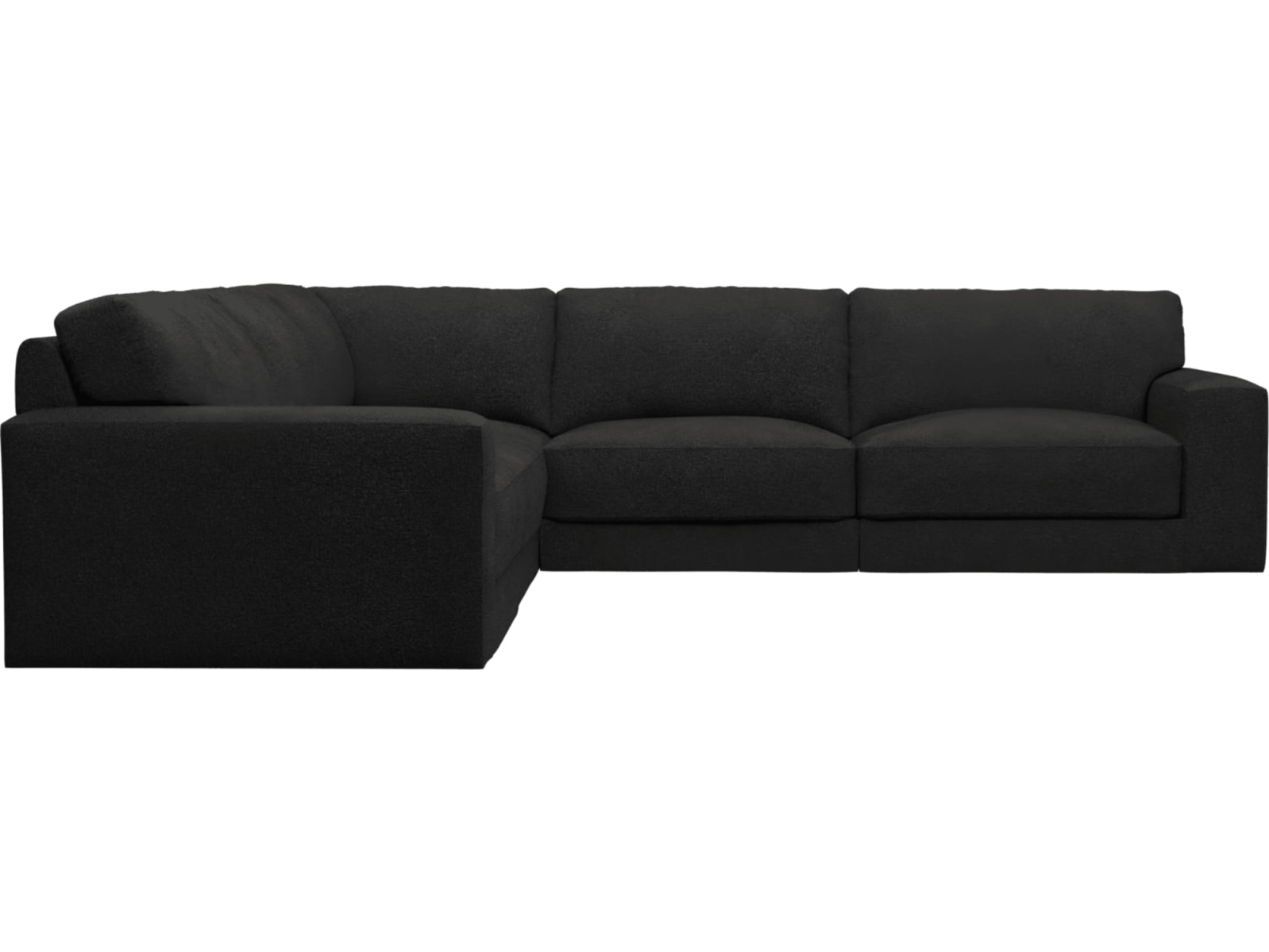 Monica California Charcoal Corner Sofa - 5 Seater color California Charcoal