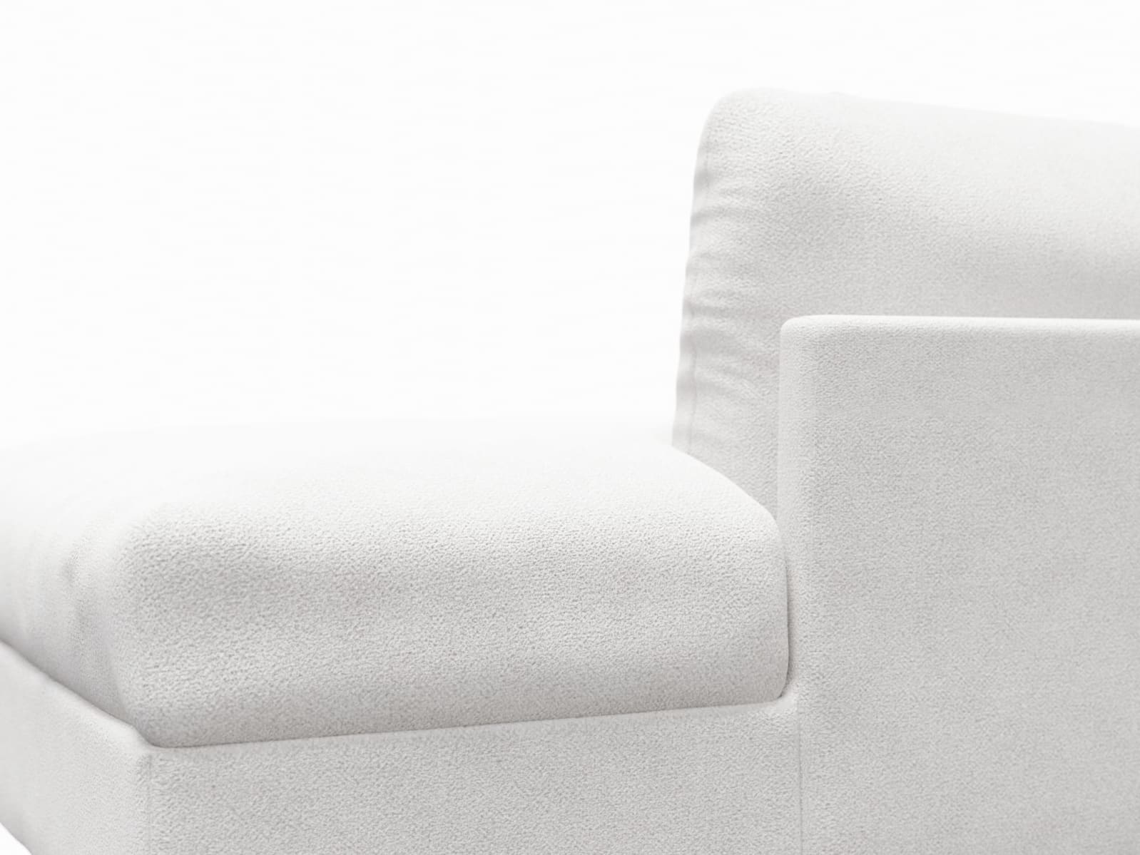 Finley Noa Fog Right Arm Facing Chaise Module color Noa Fog