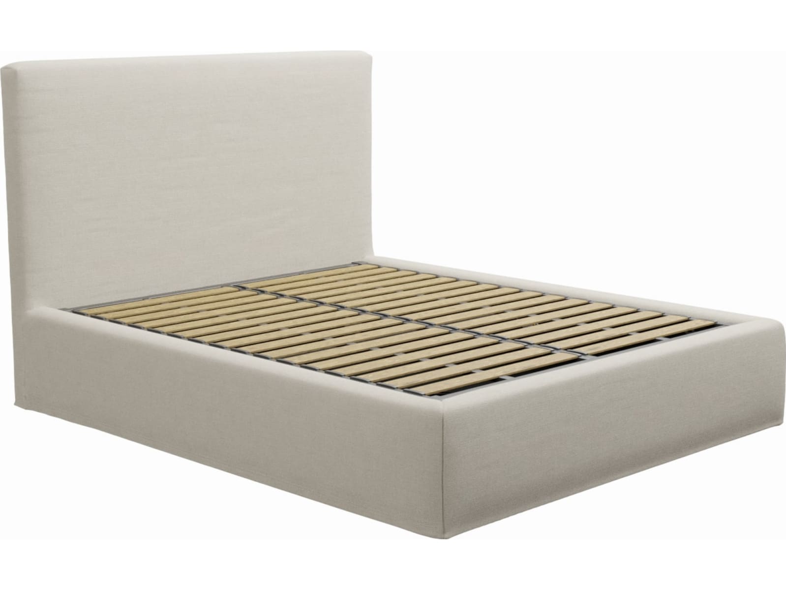 Willow Gas Lift Bed Toorak Pearl color Toorak Pearl